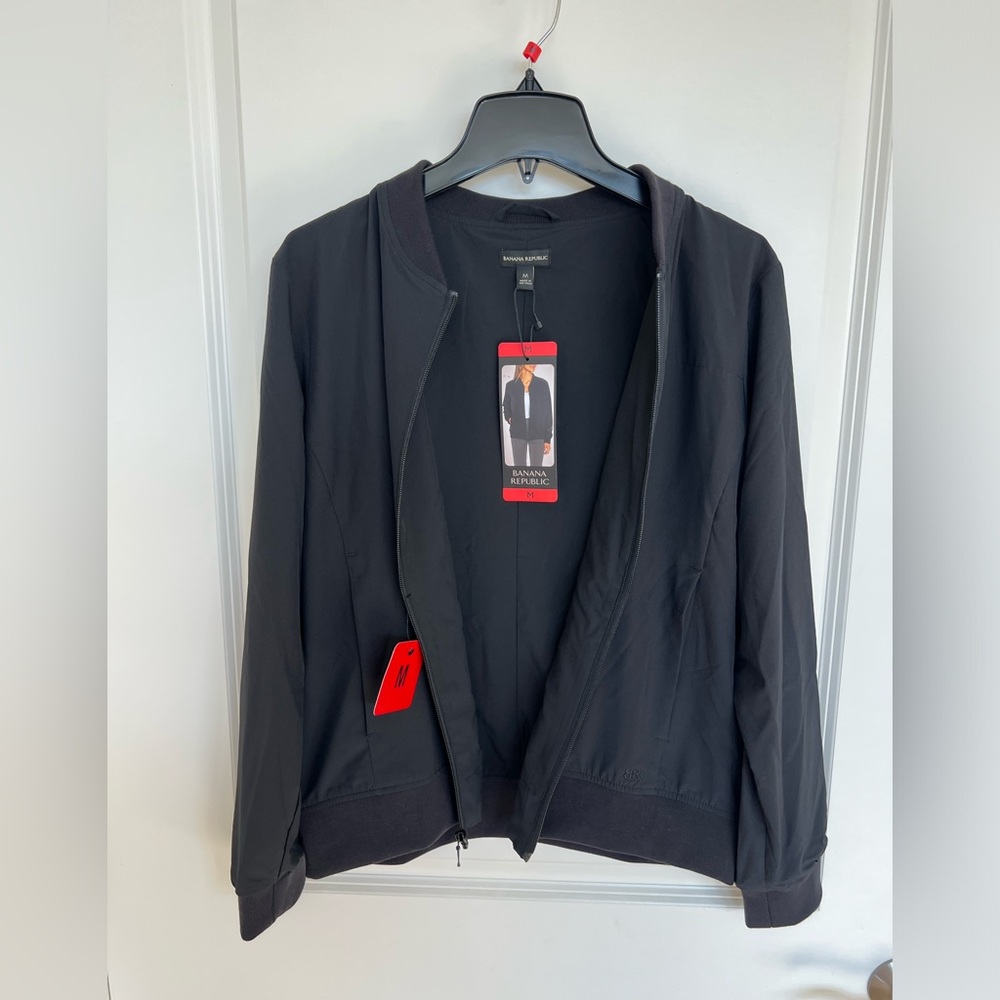 ❤️New Banana Republic jacket size M color Black - Picture 8 of 8